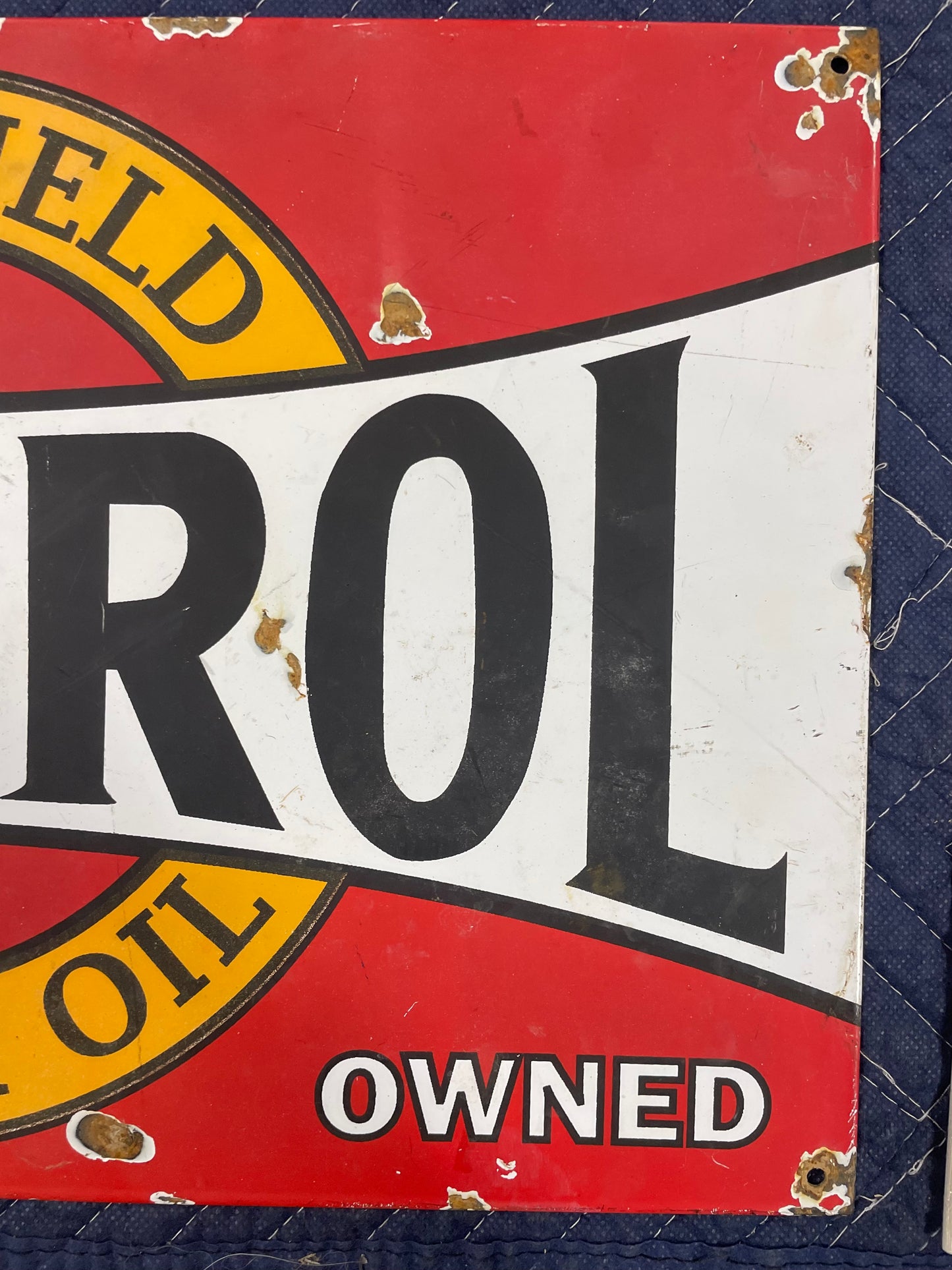 Castrol Motor Oil SSP Sign