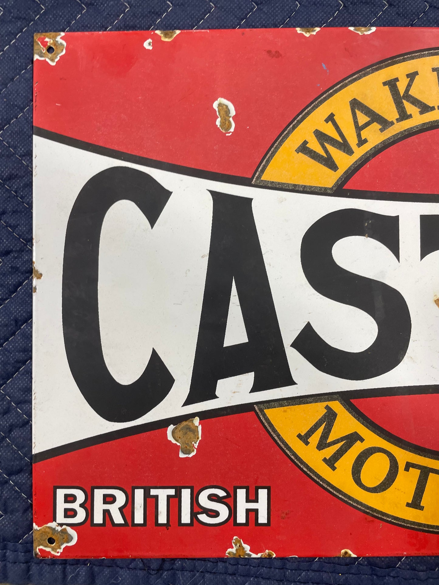 Castrol Motor Oil SSP Sign