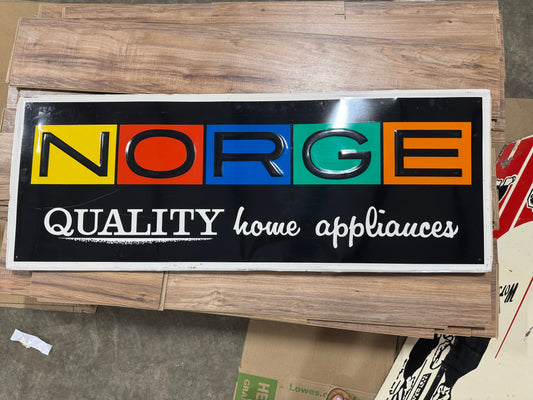 NORGE Quality home appliances SST Sign
