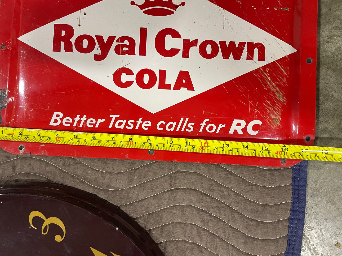 Drink Royal Crown Cola SSP Sign