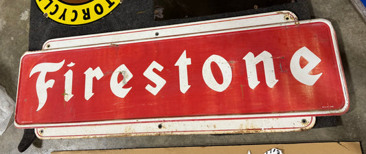 Firestone Embossed SSM Sign