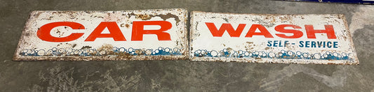 Car Wash 2 pc Sign