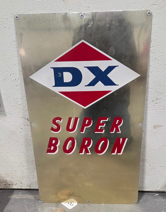 DX Super Boron Pump Plate SST Sign