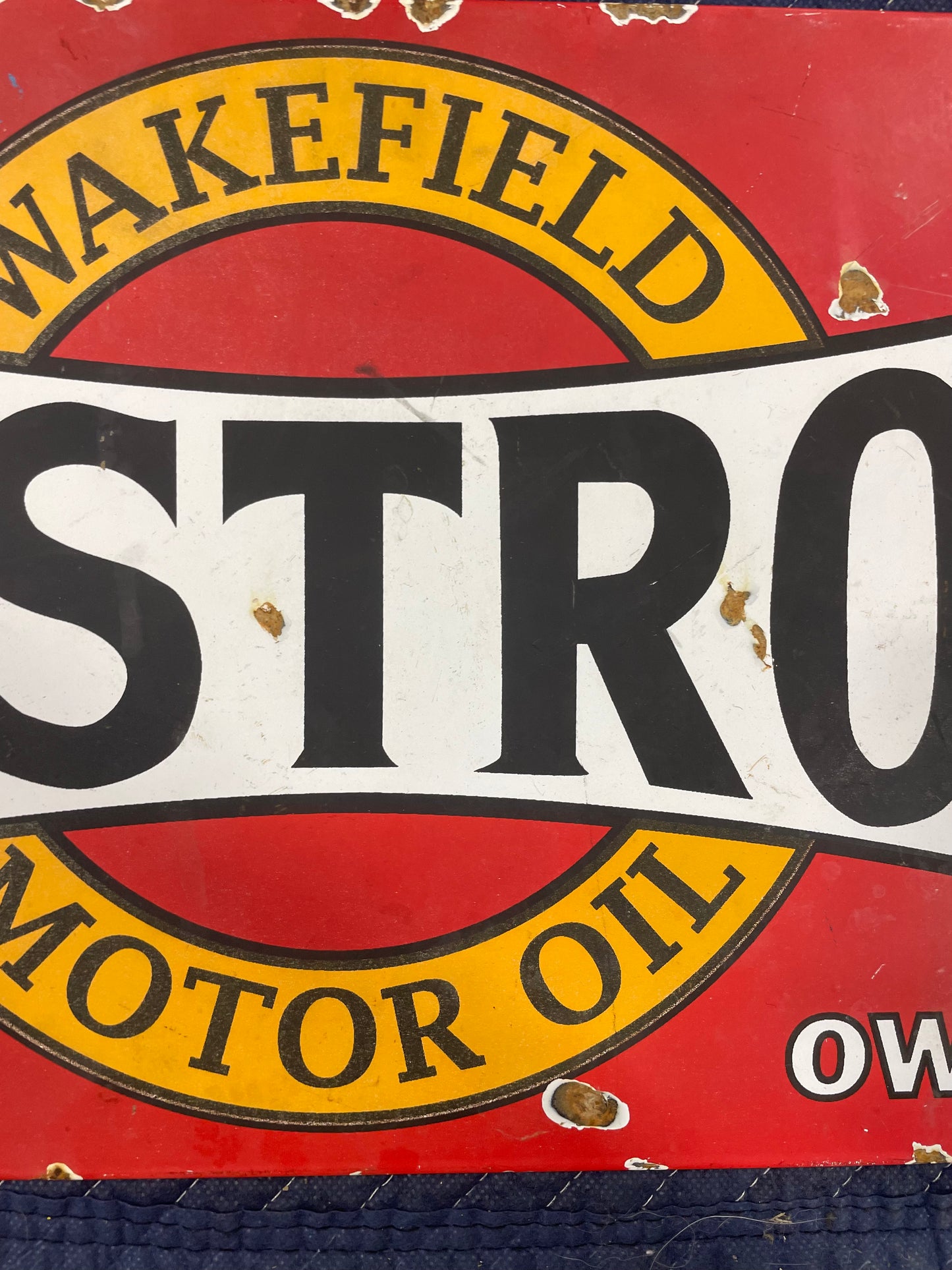 Castrol Motor Oil SSP Sign