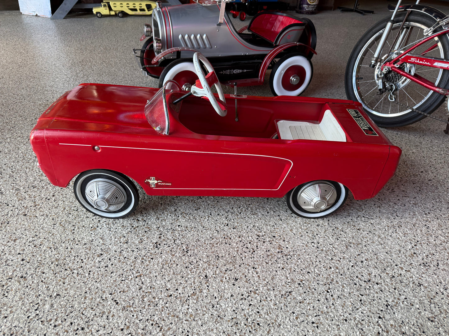 Mustang Pedal Car - Red
