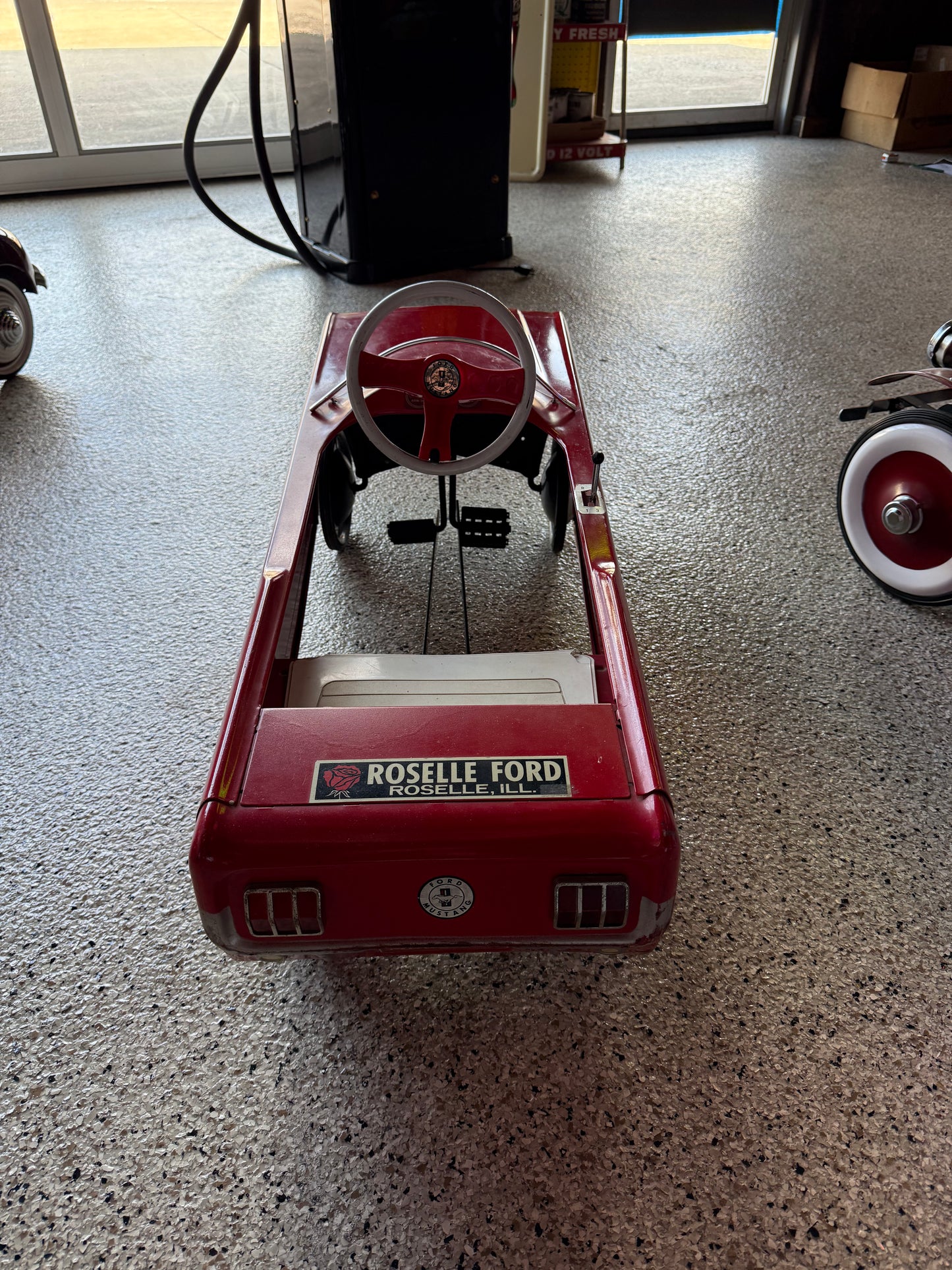 Mustang Pedal Car - Red