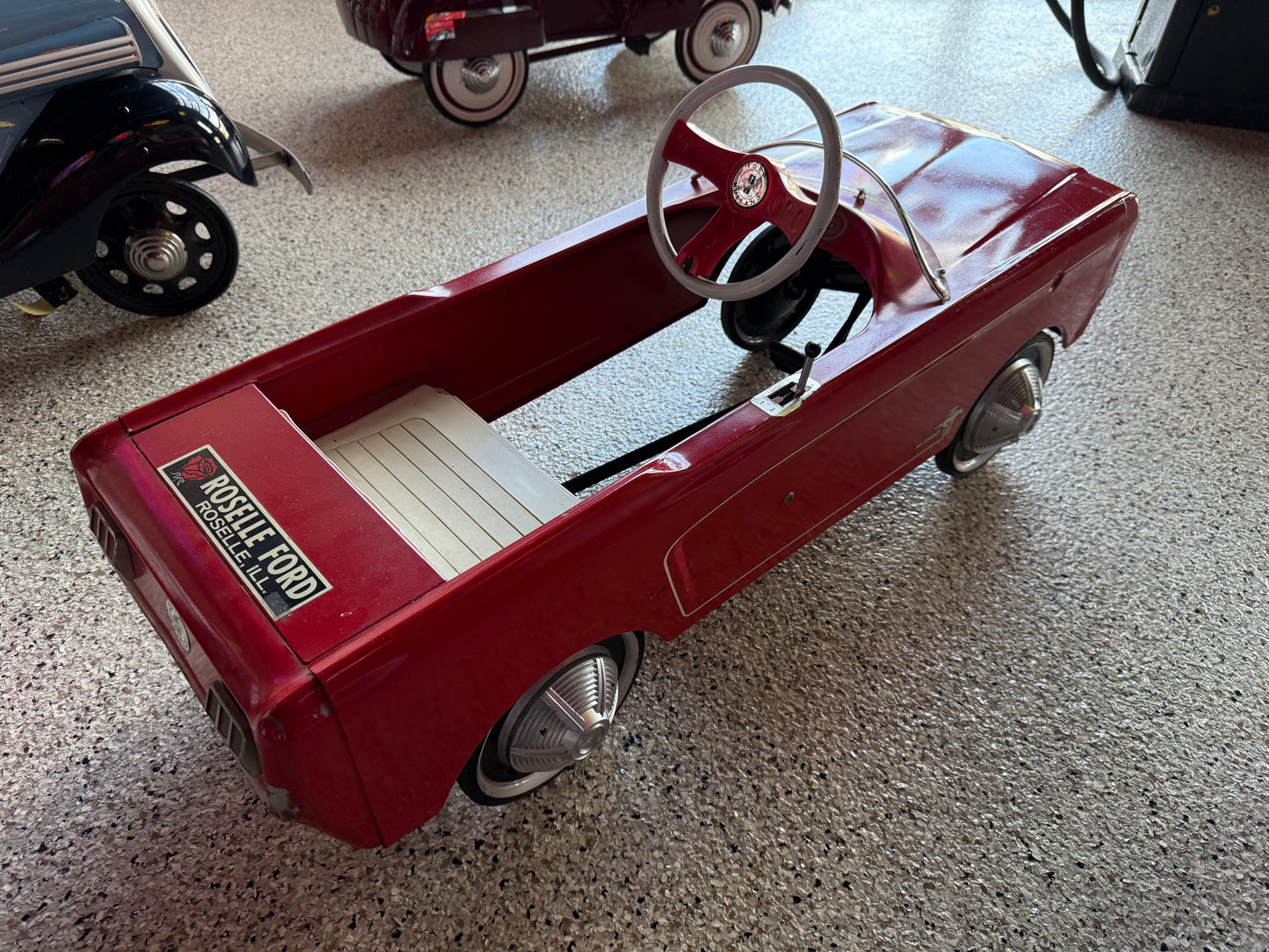 Mustang Pedal Car - Red