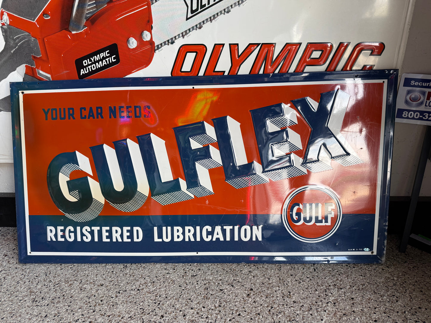 Gulflex Large Horizontal Sign
