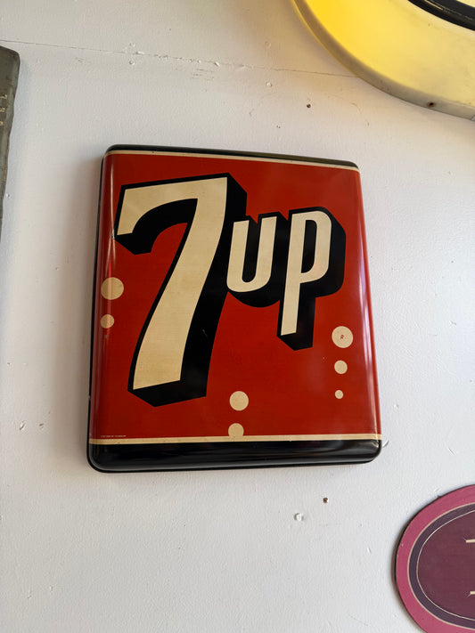 7up Raised Metal Sign