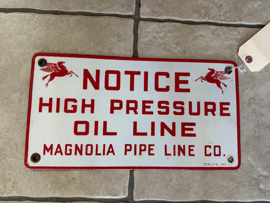 Magnolia Pipe Line Co SSP Sign