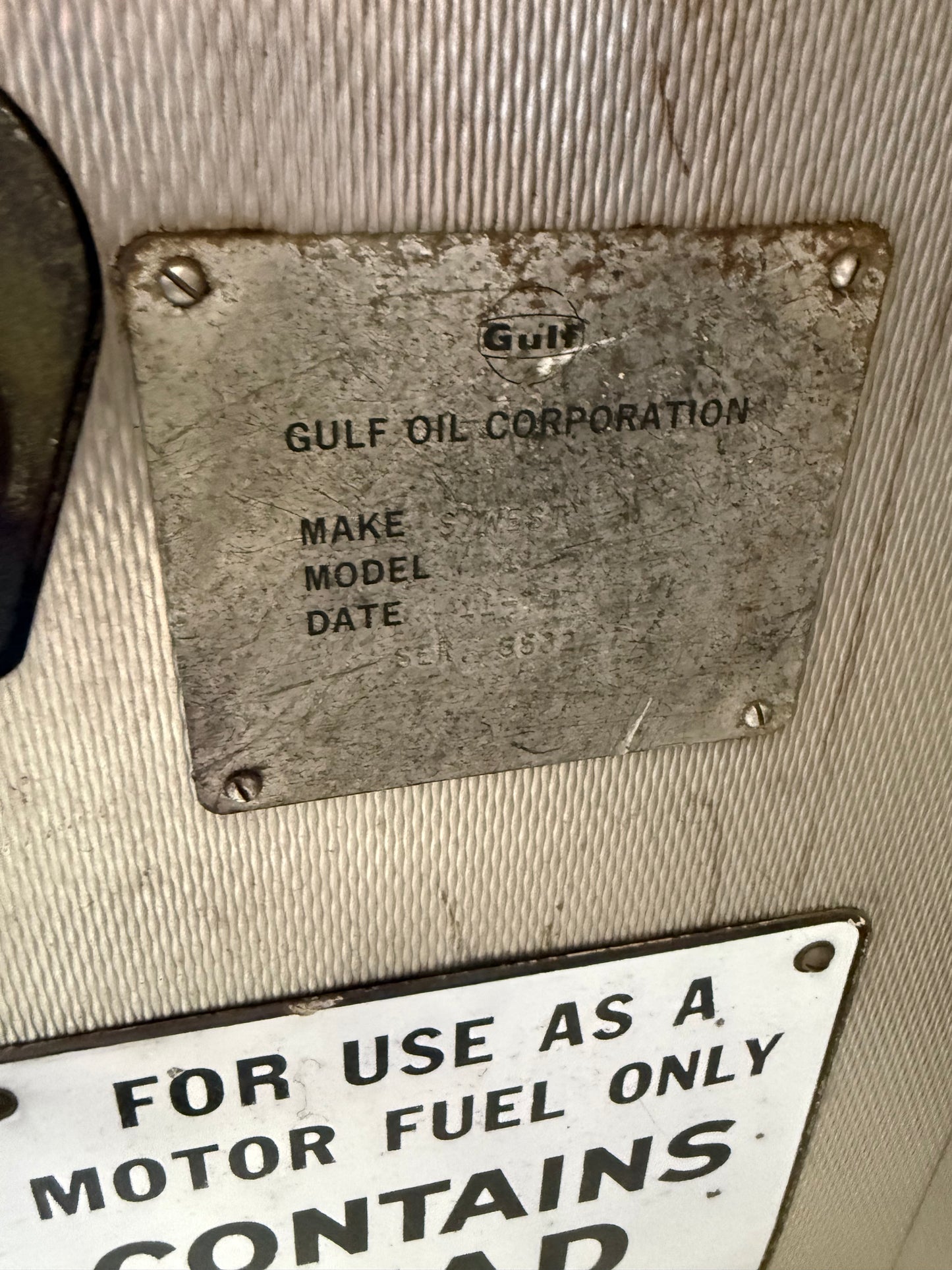 Gulf Gas Pump