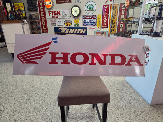 Honda Motorcycles Logo Sign