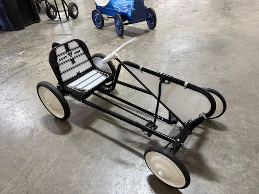 AMF Black Scat Pedal Car