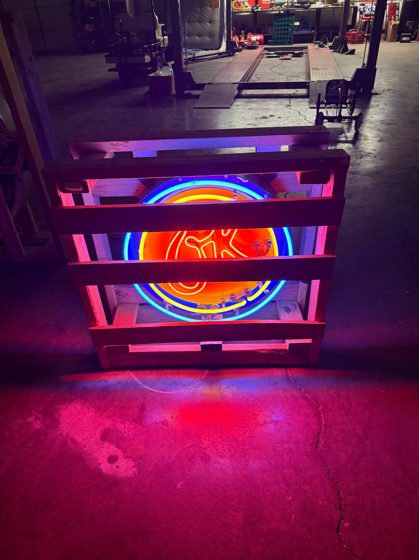 OK Used Cars SSP Neon Sign