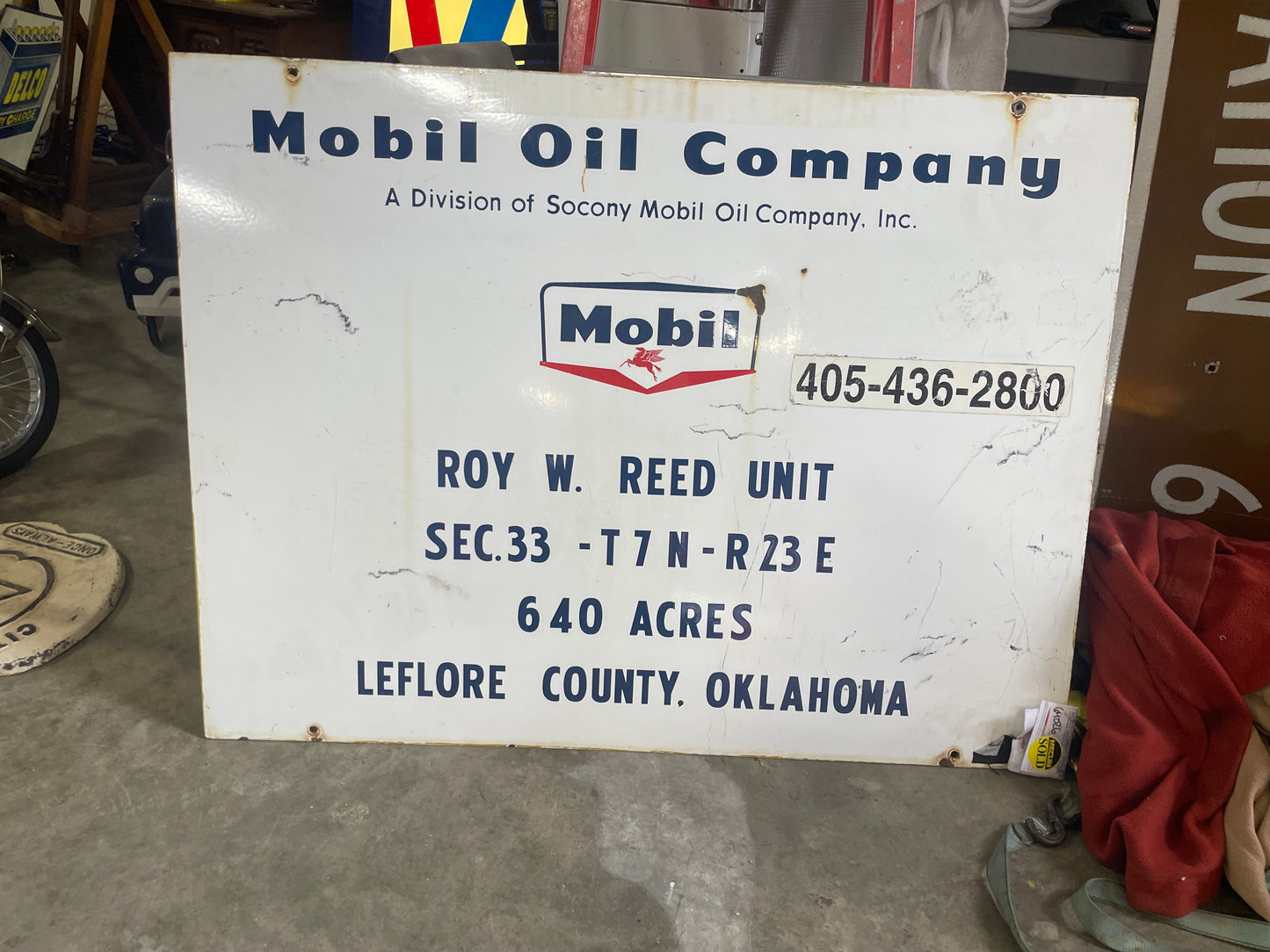 Mobil Oil SSP Sign