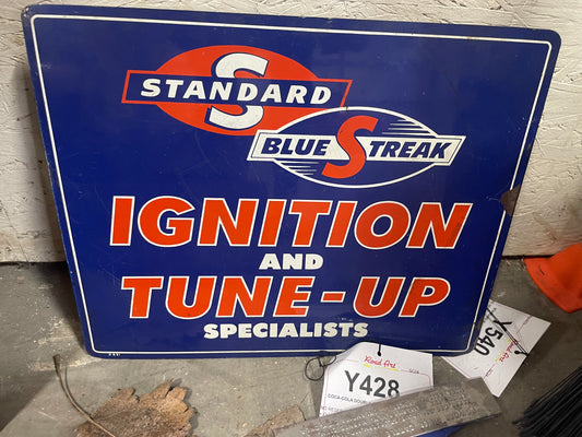 Standard Blue Streak Ignition and Tune-Up Tin Flange