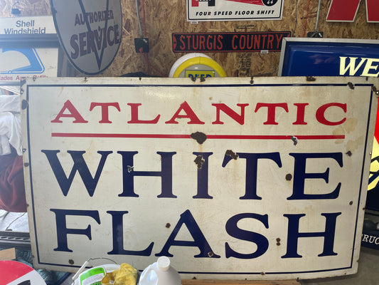 Atlantic White Flash Large SST sign