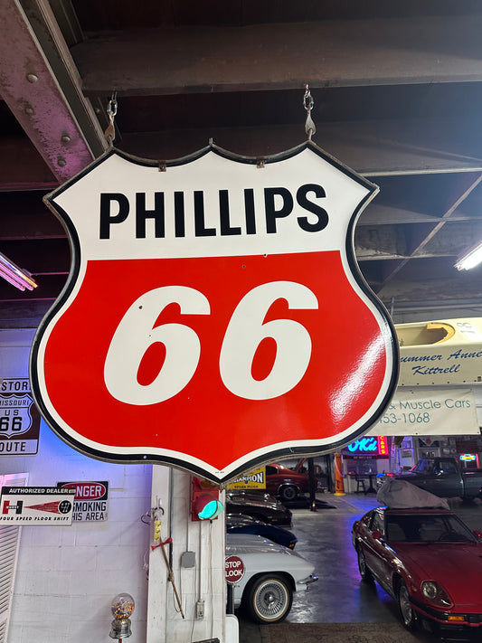 Phillips 66 Hanging Sign