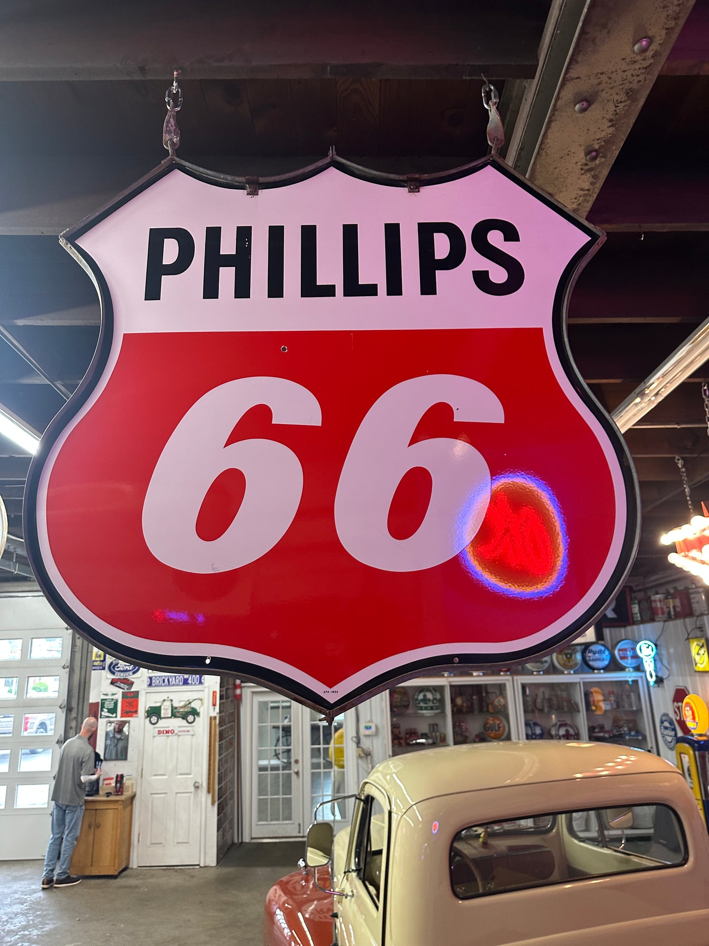 Phillips 66 Hanging Sign