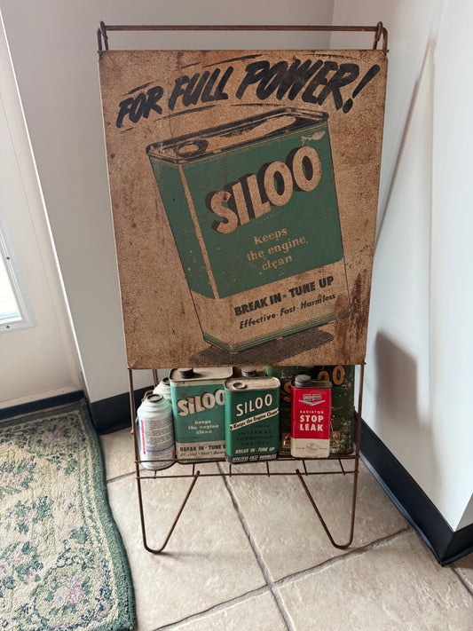 Oil Can Rack - No Cans