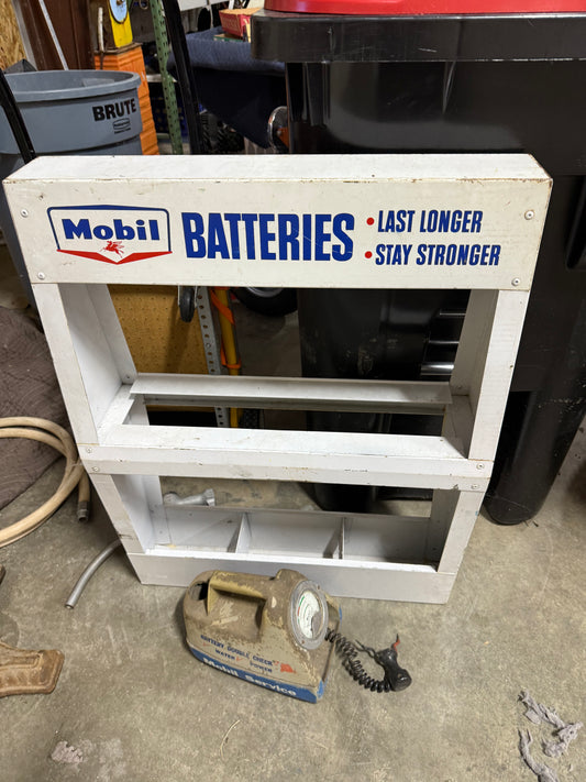 Battery Rack with Batteries