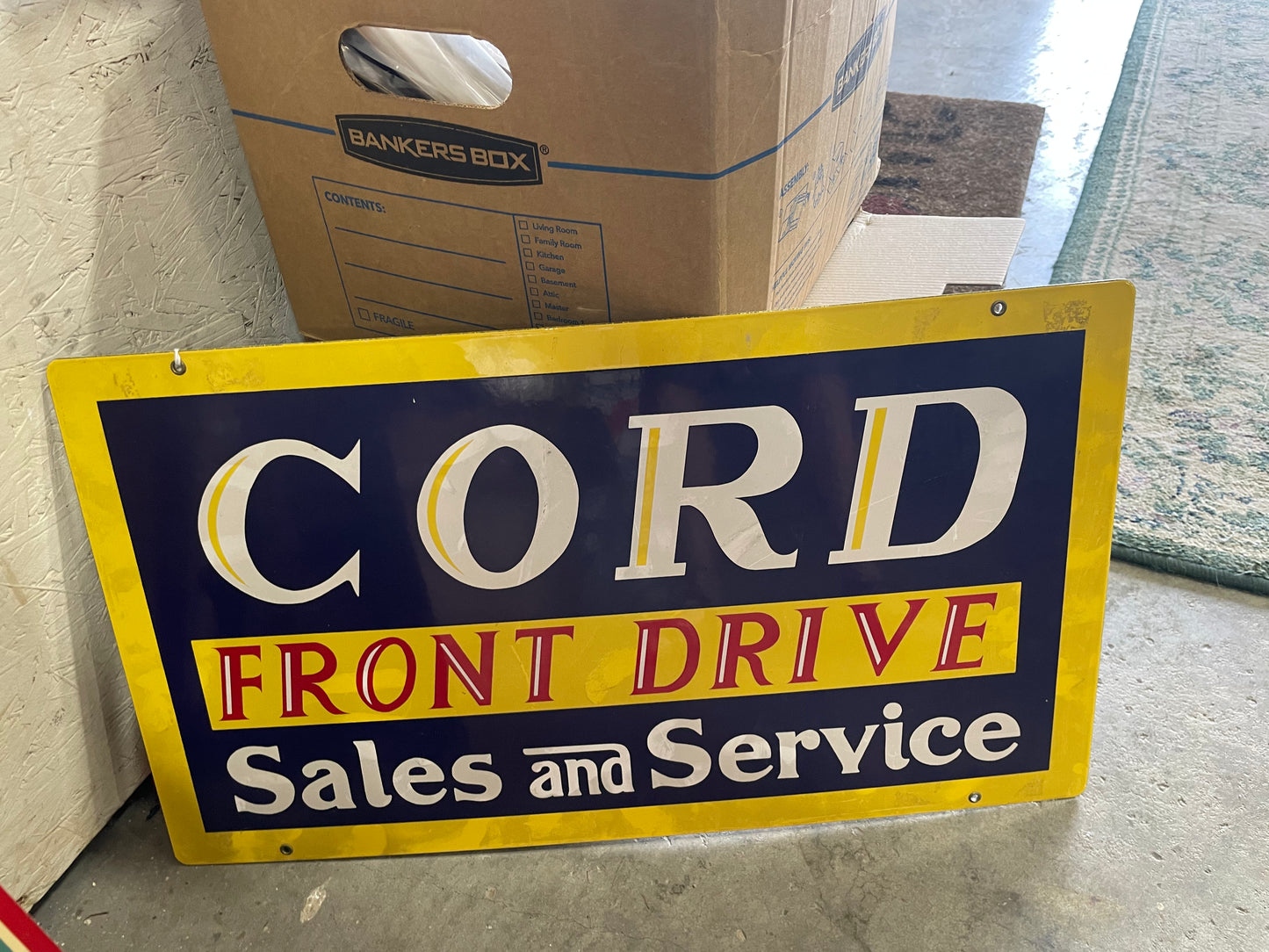 Cord Front Drive Sales & Service SSP