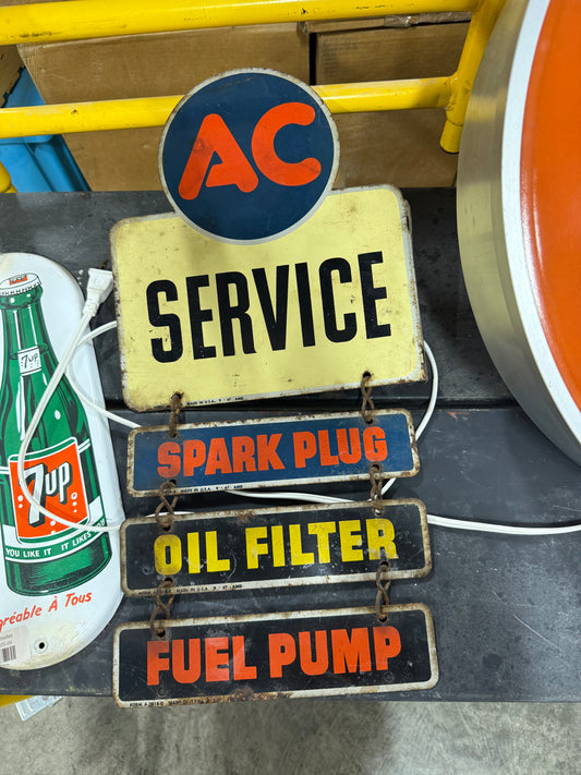 AC Service Flange with Hangers