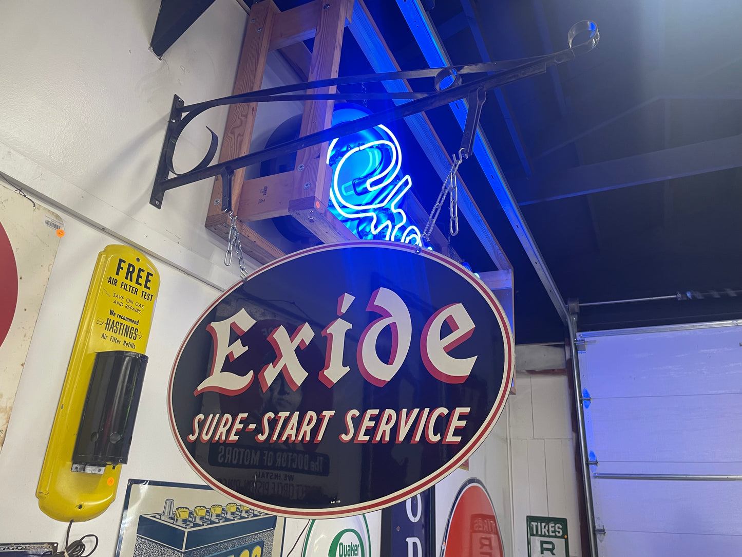 Exide Sure-Start Service DST Sign