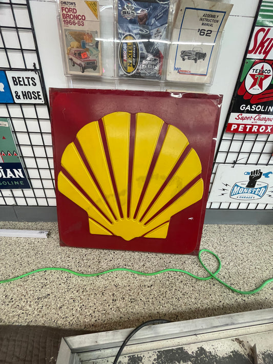 Shell lighted Sign
