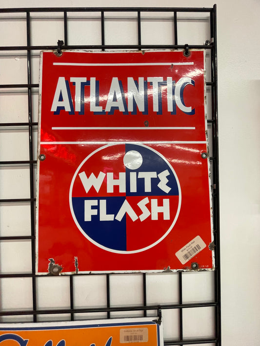 Atlantic White Flash - Red Pump Plate