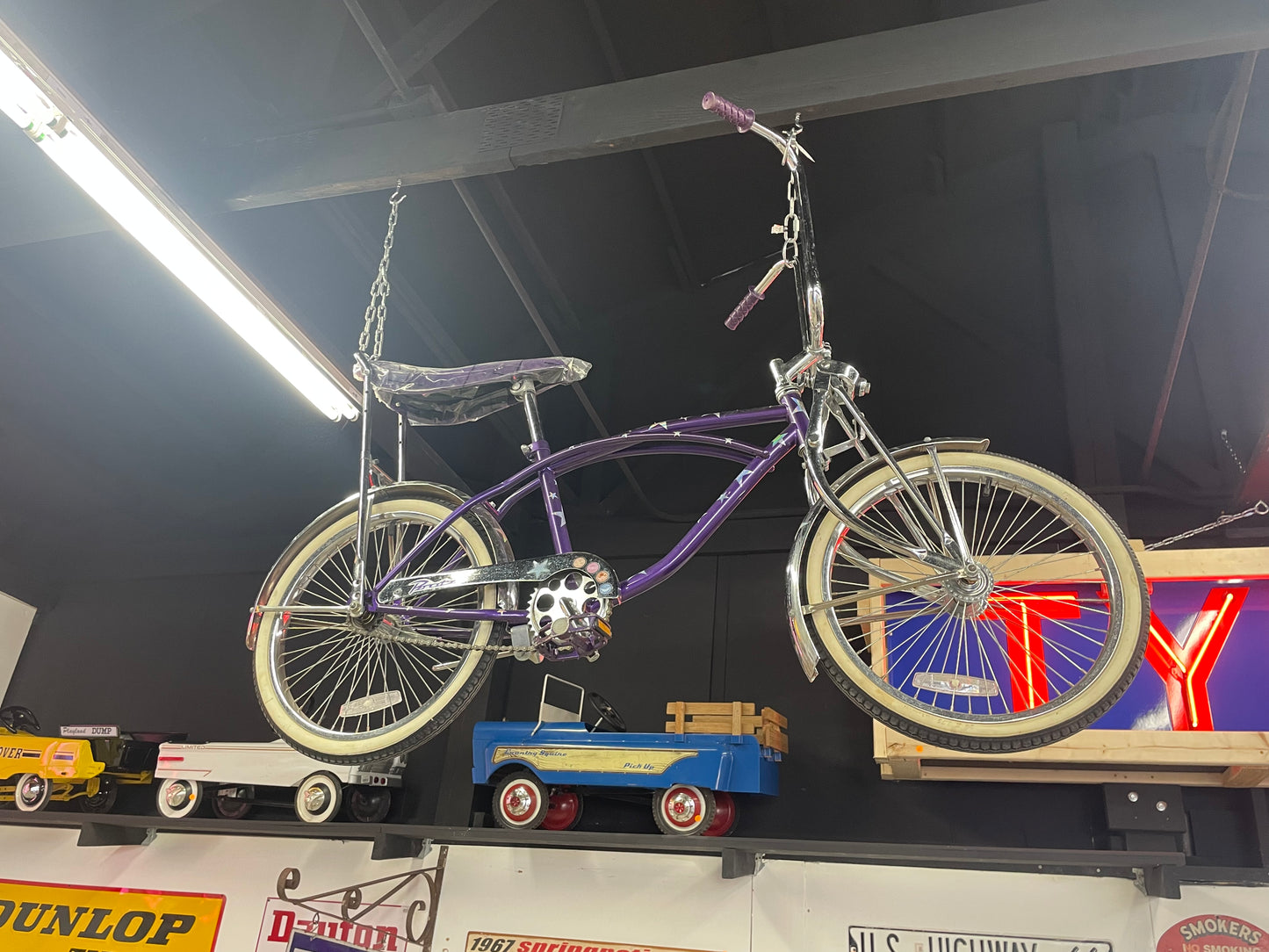 Custom Bike Purple