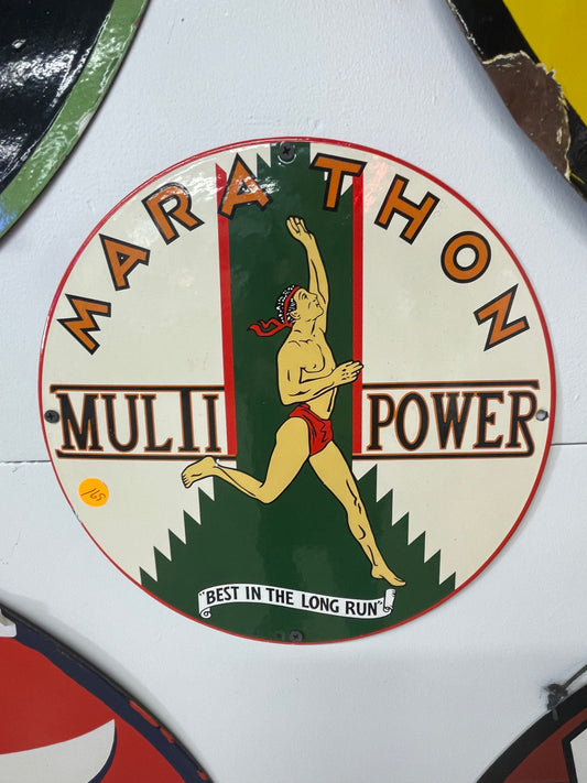 Marathon Multi Power Running Man Pump Plate