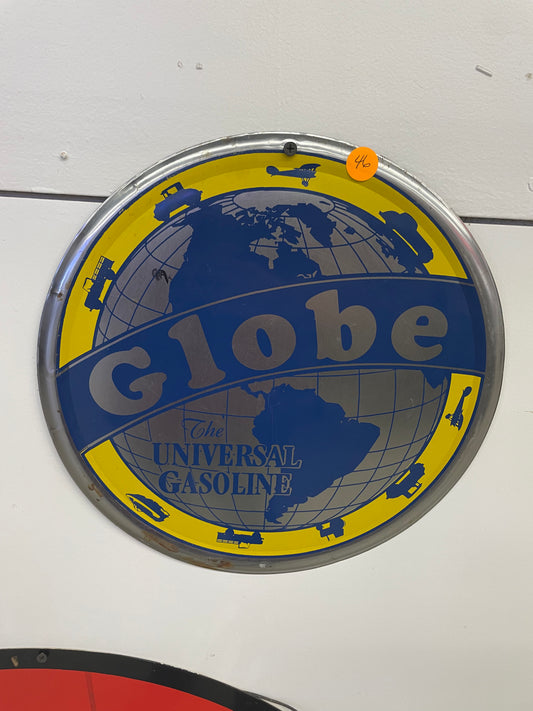 Globe Gasoline Sign