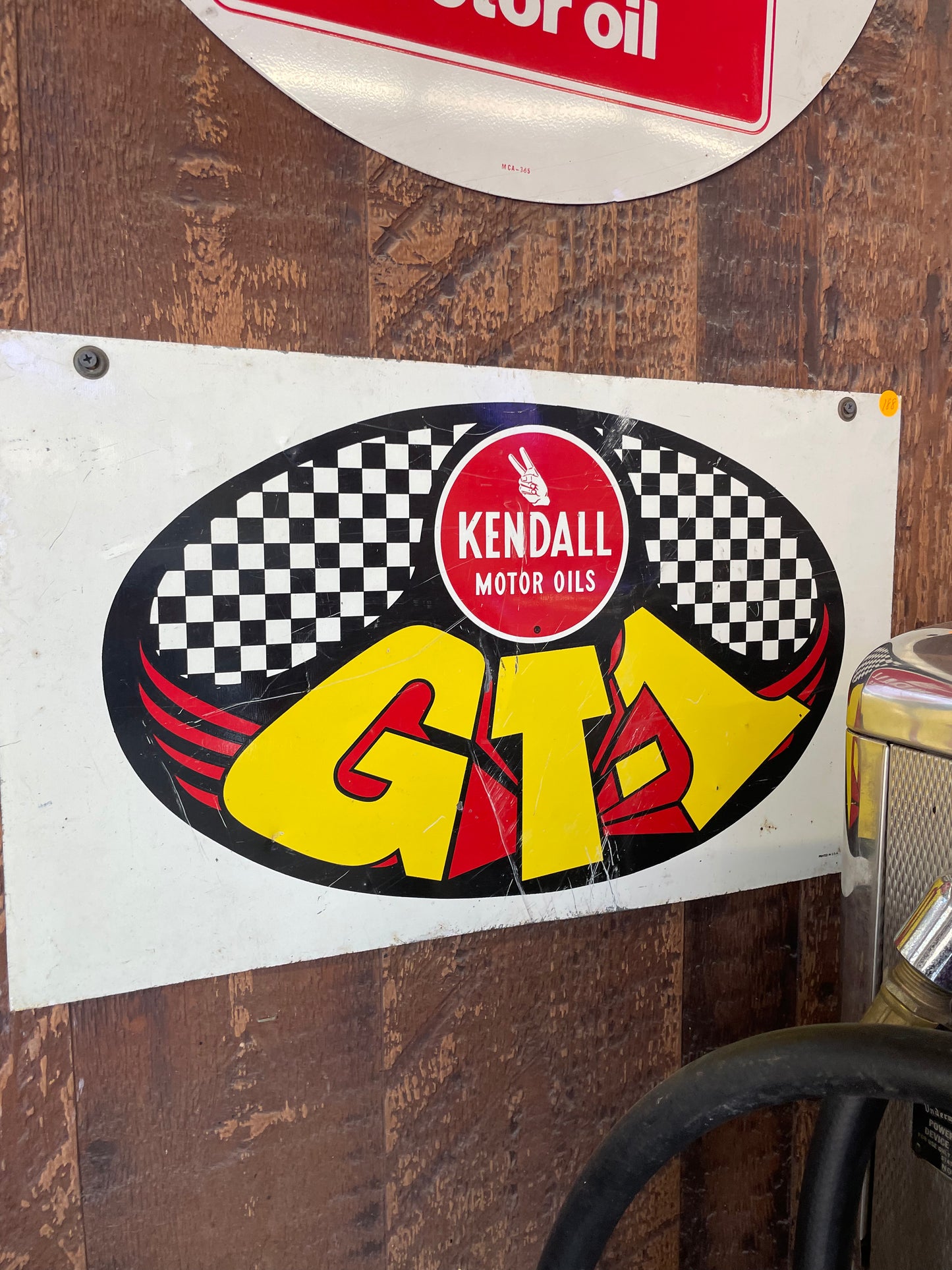 Kendall Motor Oil GT-1 Sign