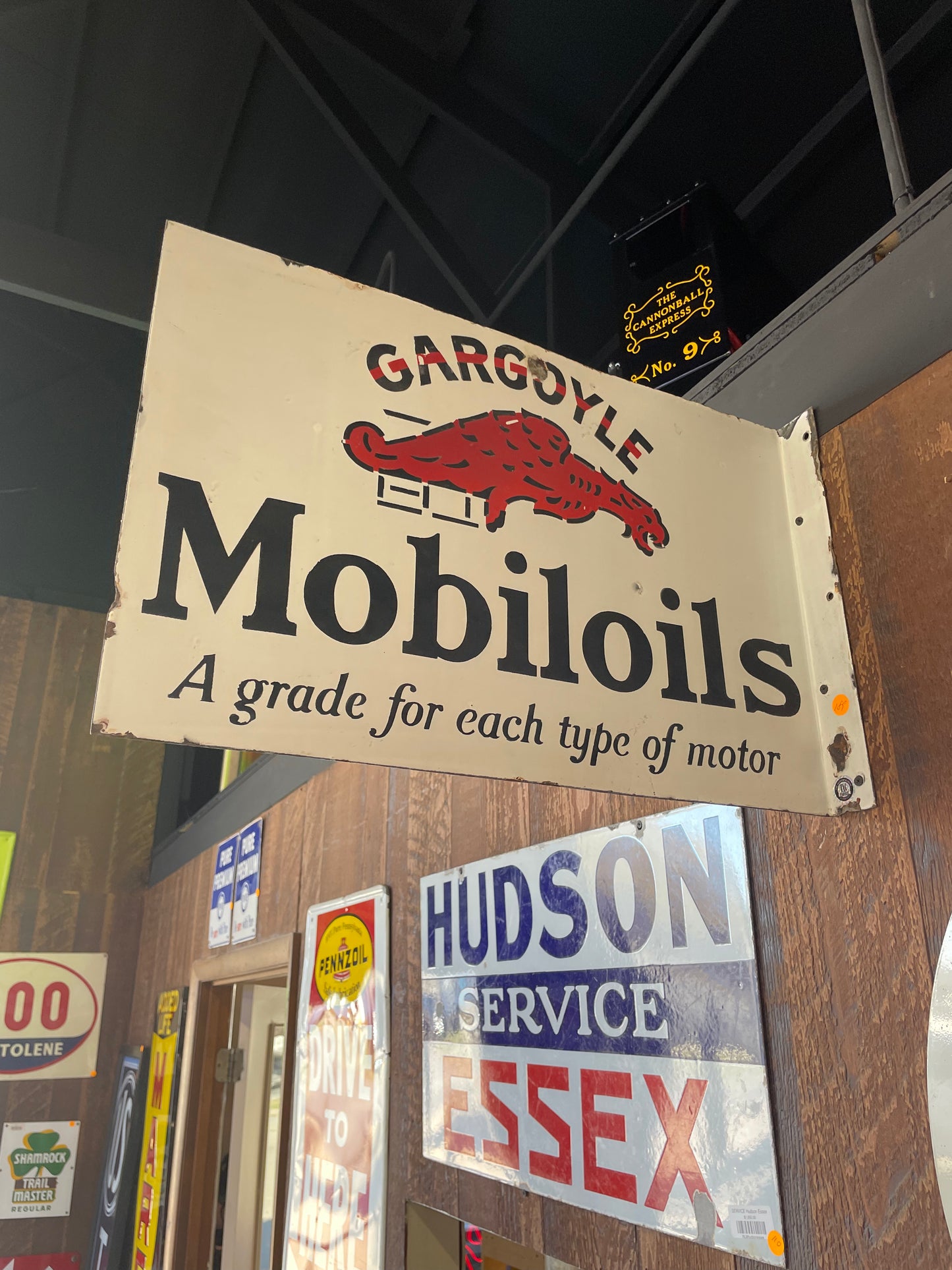 Gargoyle Mobiloil Flange