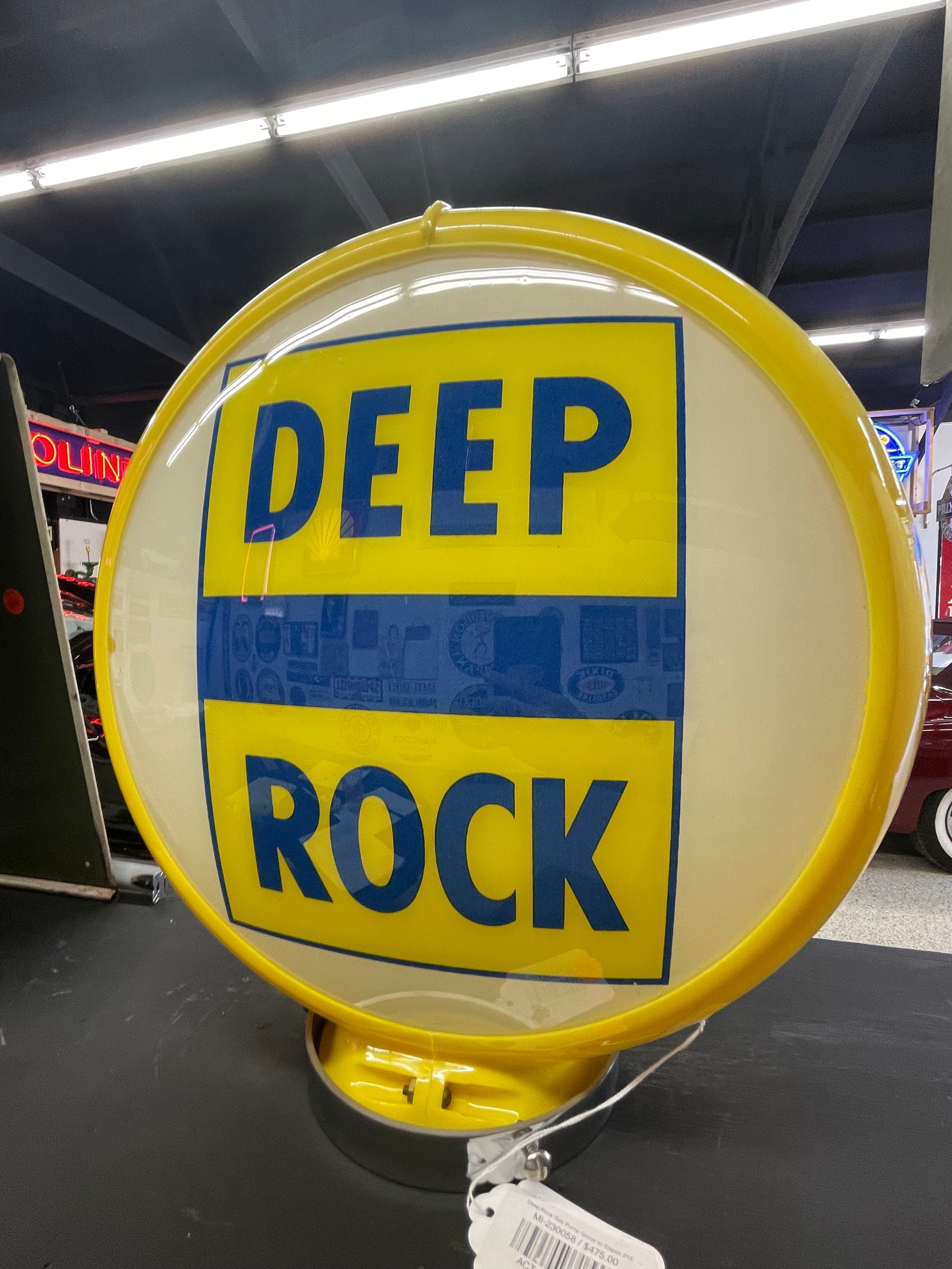 Deep Rock Glass Globe