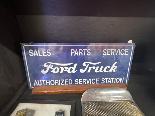 Ford Truck Sales Parts Service Sign