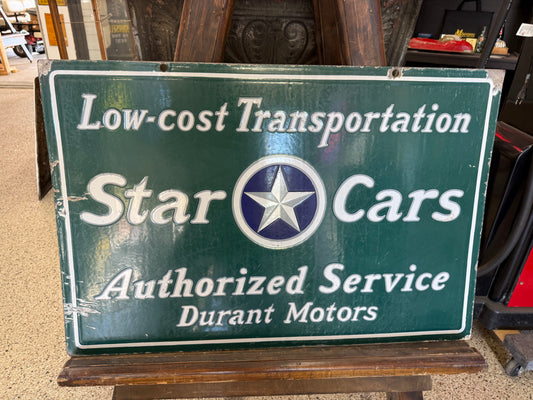 Star Cars Durant Motors Authorized Service 36" DSP Logo Sign
