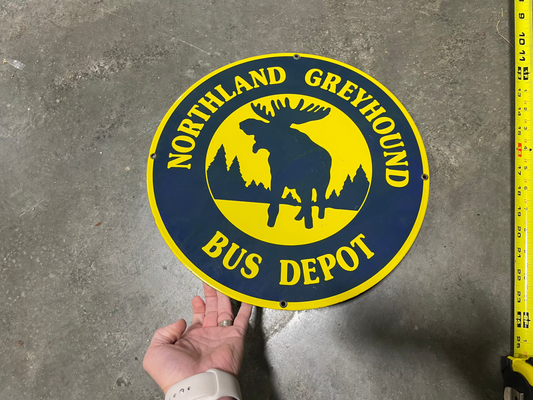 Northland Greyhound Bus Depot SSP Sign