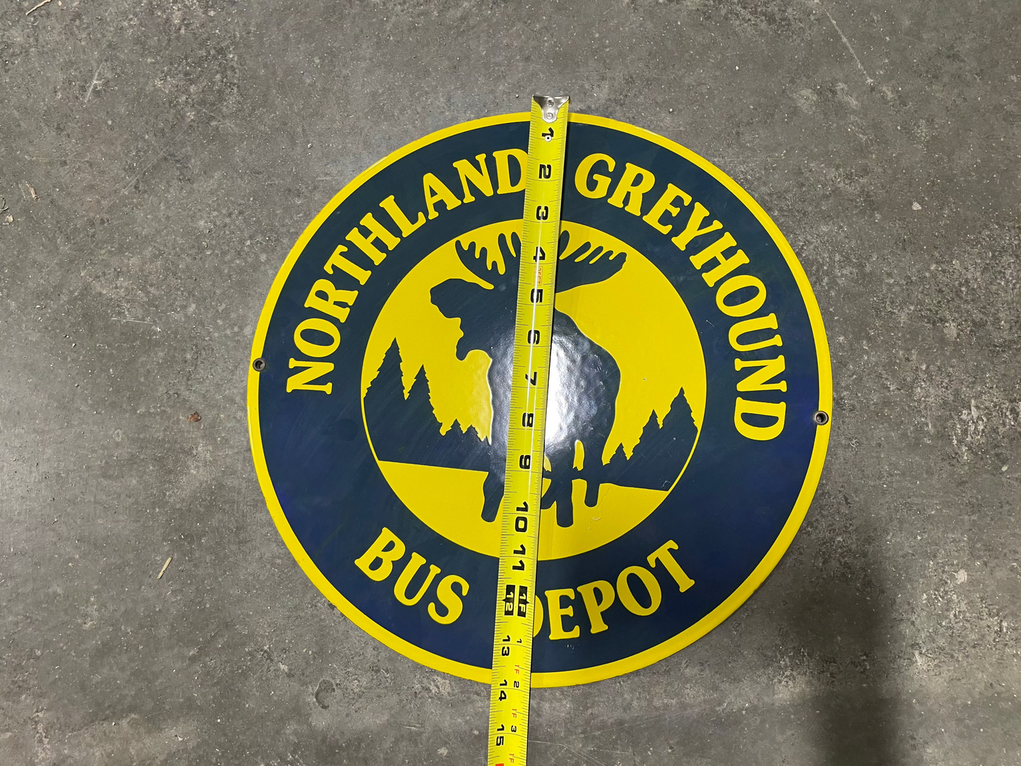 Northland Greyhound Bus Depot SSP Sign