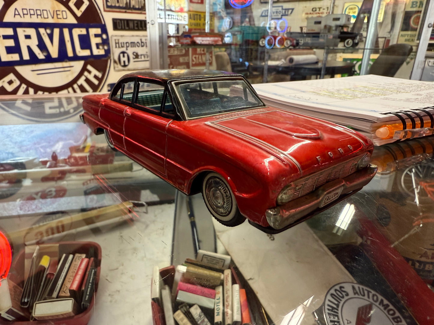 Falcon Toy Car - Red with Black Top