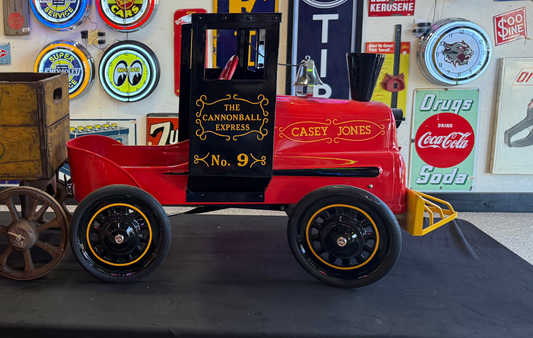 Garton 1960s Casey Jones Restored Train Pedal Car