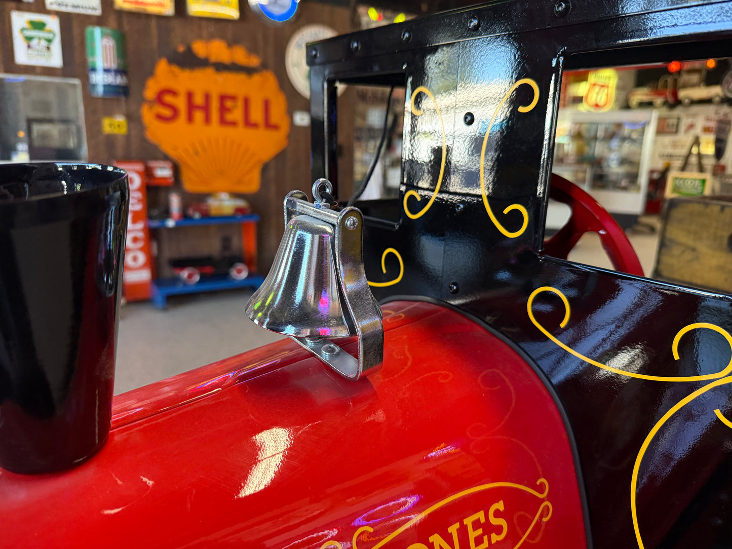 Garton 1960s Casey Jones Restored Train Pedal Car