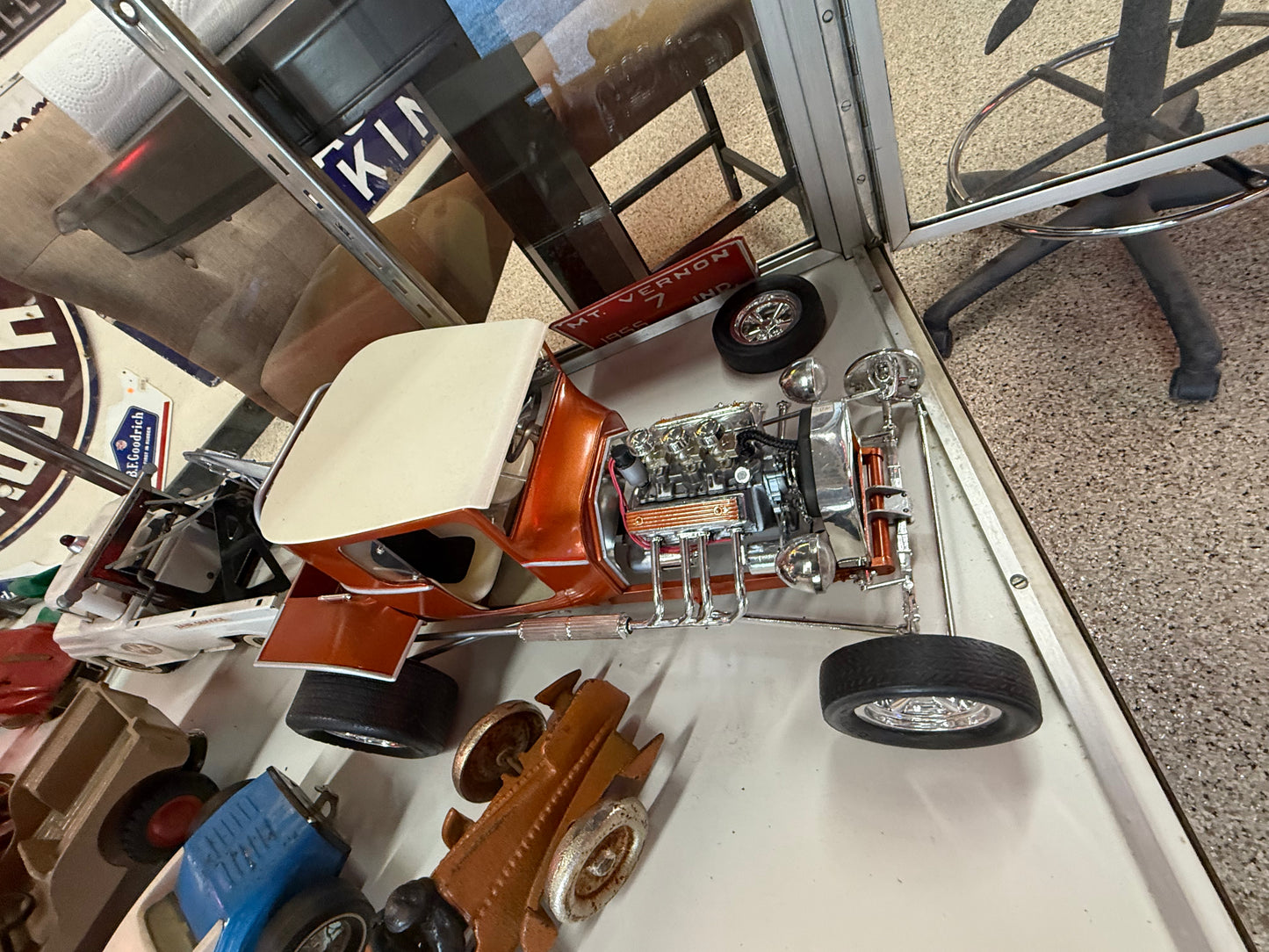 Rat Rod Large Wrecker Model Car