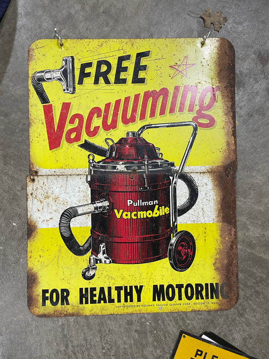 Free Vac 2 Pc Sign