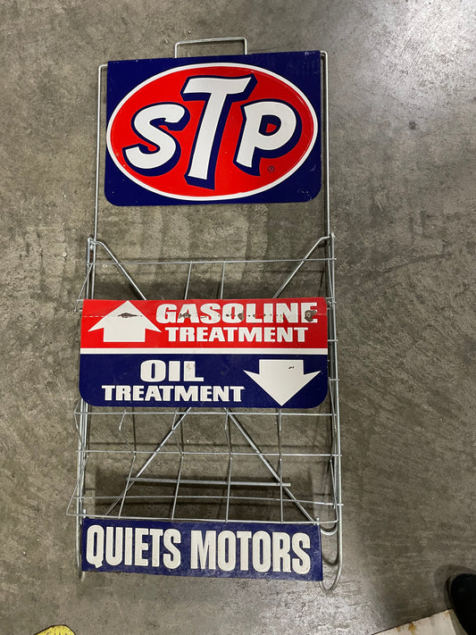 STP Oil Can Rack