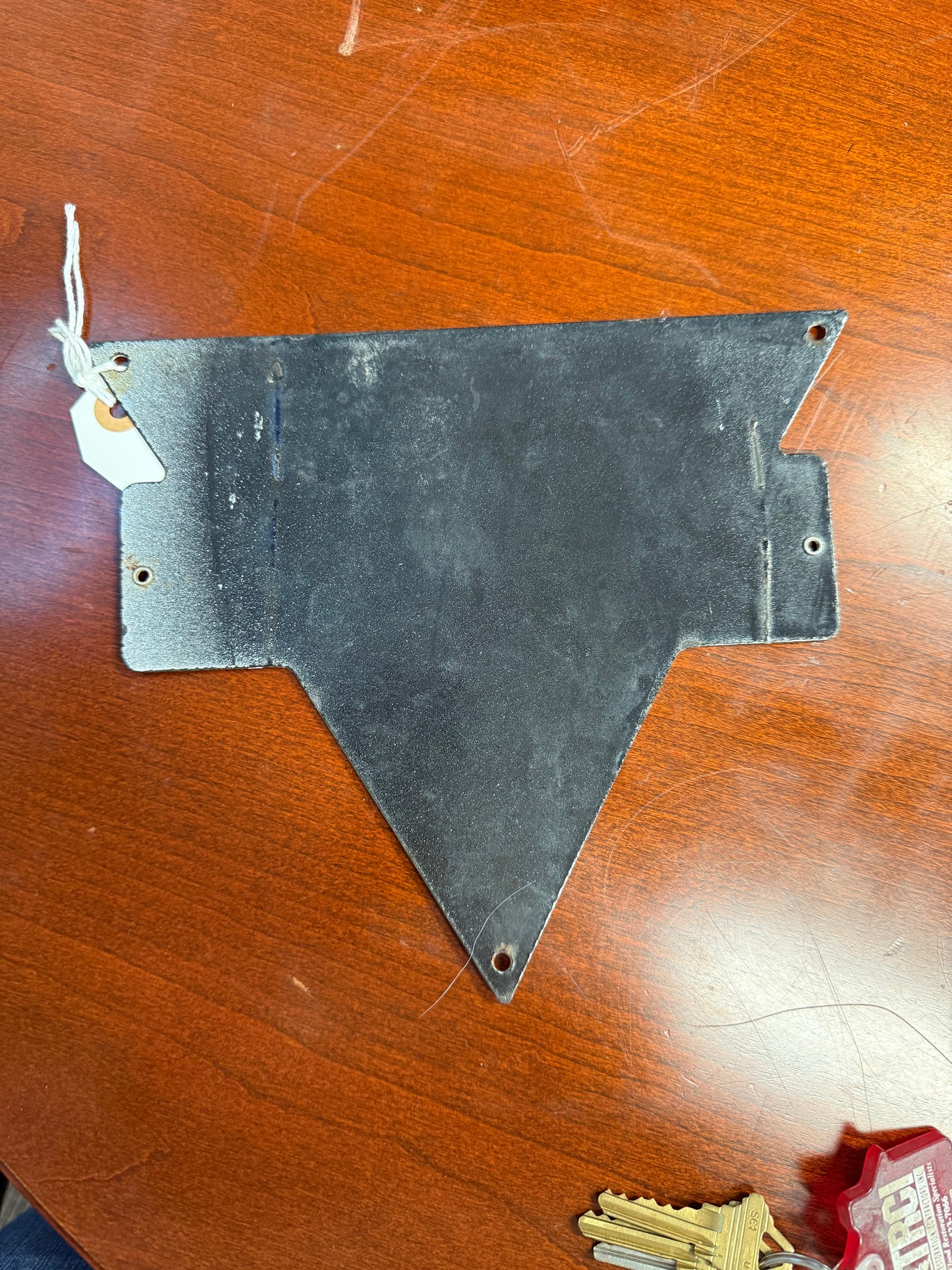 Conoco Pump Plate - Red