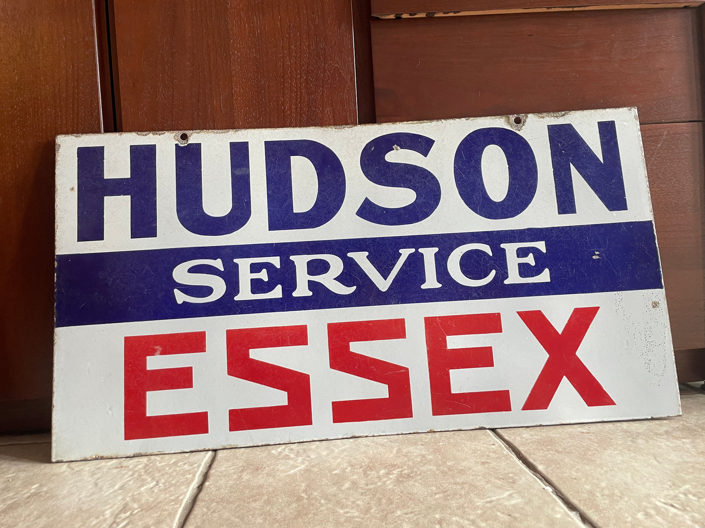 Hudson Essex SERVICE DSP Sign