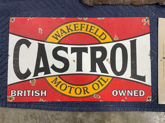 Castrol Motor Oil SSP Sign