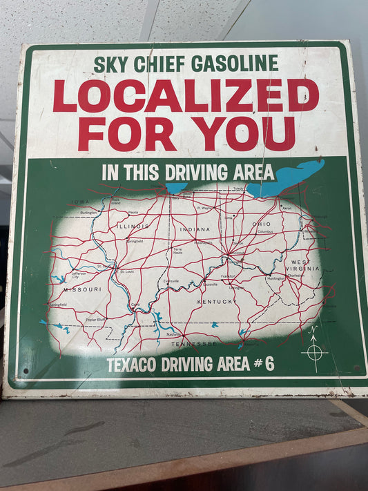 Sky Chief Gasoline Maps tent